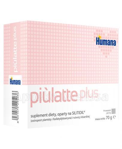 HUMANA PIULATTE PLUS - 14 sasz. - Apteka internetowa Melissa