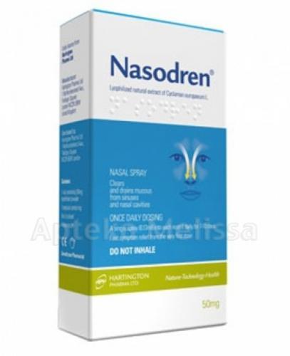 NASODREN Aerozol do nosa, 1 zestaw