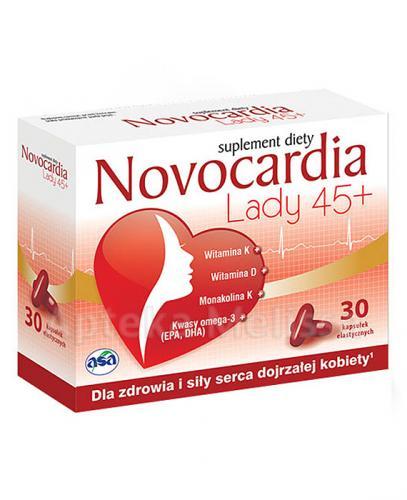 NOVOCARDIA LADY 45+ - 30 kaps. - Apteka internetowa Melissa