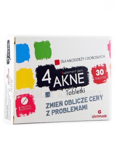4AKNE - 30 tabl. - Apteka internetowa Melissa