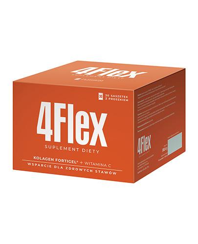 4FLEX Kolagen nowej generacji - 30 sasz. Dla sprawnych i zdrowych stawów. - Drogeria Melissa