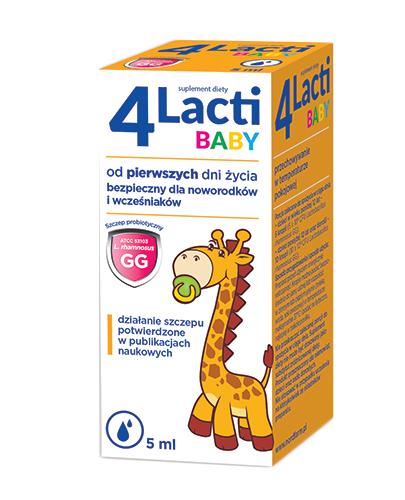 
                                                                          4 LACTI BABY Krople - 5 ml - Drogeria Melissa                                              