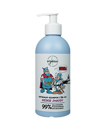  4Organic Naturalny szampon i żel do mycia dla dzieci Kajko i Kokosz Dzikie Jagody, 350 ml, cena, opinie, skład - Apteka internetowa Melissa  
