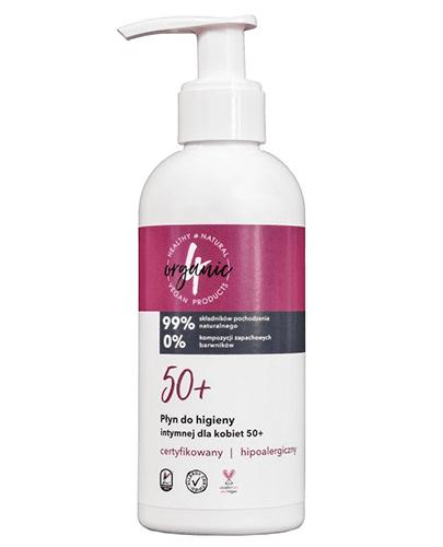 4Organic Płyn do higieny intymnej dla kobiet 50+ - 200 ml - cena, opinie, właściwości - Apteka internetowa Melissa