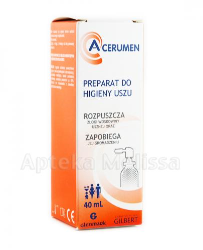  A-CERUMEN Spray do higieny uszu - 40 ml - Apteka internetowa Melissa  