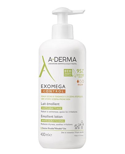 A-Derma Exomega Control Mleczko emolient, 400 ml - Apteka internetowa Melissa