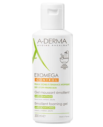 A-DERMA EXOMEGA CONTROL Pieniący się żel emolient - 200 ml - Apteka internetowa Melissa