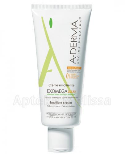 A-DERMA EXOMEGA DEFI Krem nawilżająco-zmiękczający - 200 ml - Apteka internetowa Melissa