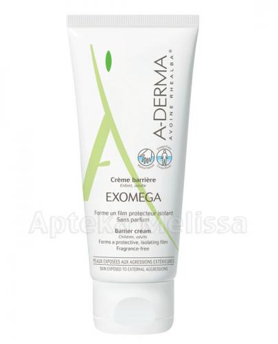 A-DERMA EXOMEGA Krem barierowy ochronny dla dzieci i niemowląt - 100 ml - Apteka internetowa Melissa
