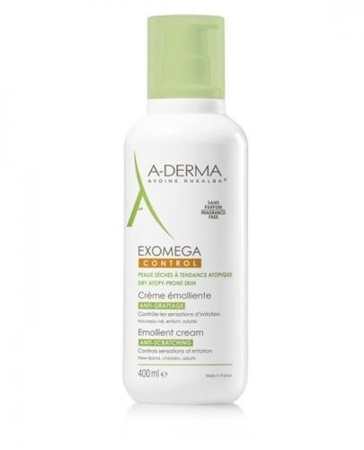 A-DERMA EXOMEGA CONTROL Krem emolient - 400 ml - Apteka internetowa Melissa