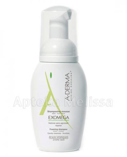 A-DERMA EXOMEGA Szampon w piance - 125 ml - Apteka internetowa Melissa