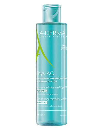 A-DERMA PHYS-AC Woda oczyszczająca micelarna - 200 ml - Apteka internetowa Melissa