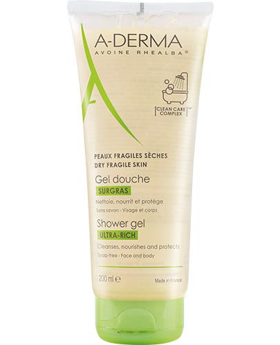  A-DERMA SURGRAS Żel pod prysznic - 200 ml - cena, opinie, wskazania - Apteka internetowa Melissa  