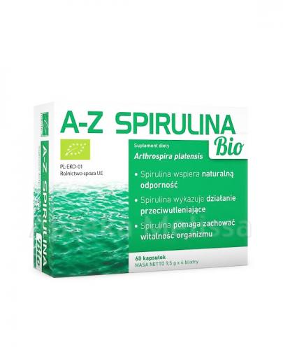 A-Z SPIRULINA Bio - 60 kaps. - Apteka internetowa Melissa