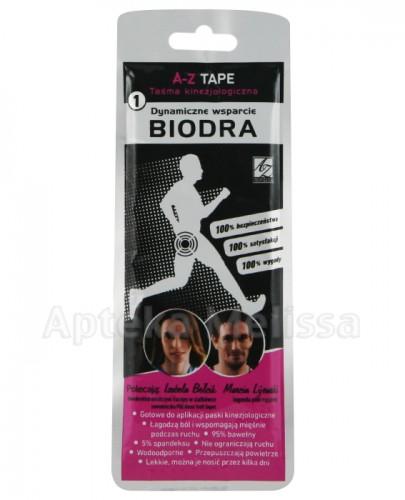 A-Z TAPE Taśma kinezjologiczna dynamiczne wsparcie biodra - 1 szt. - Apteka internetowa Melissa