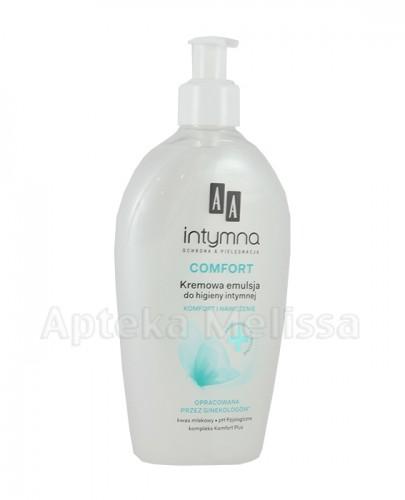 AA INTYMNA COMFORT Kremowa emulsja do higieny intymnej - 300 ml - Apteka internetowa Melissa
