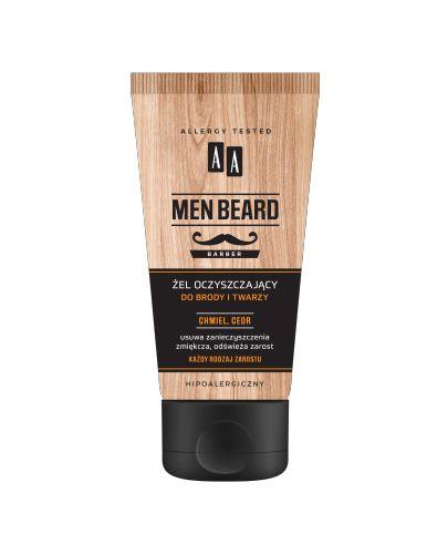  AA MEN BEARD Żel oczyszczający do brody i twarzy, 150 ml - Apteka internetowa Melissa  