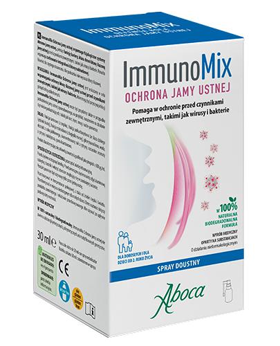  Aboca ImmunoMix Ochrona jamy ustnej Spray doustny - 30 ml - cena, opinie, wskazania - Apteka internetowa Melissa  