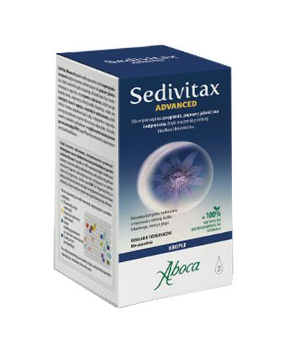 Aboca Sedivitax Advanced Krople, 30 ml, cena, opinie, dawkowanie - Apteka internetowa Melissa  