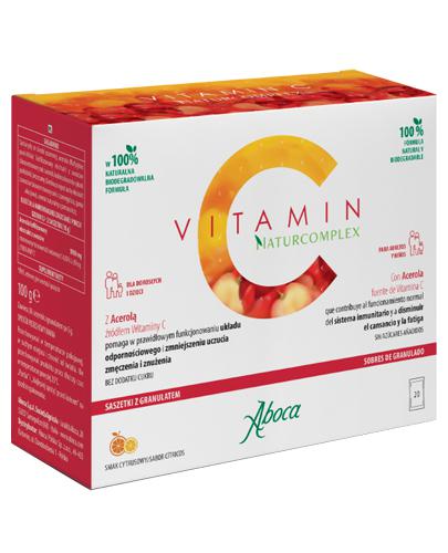  Aboca Vitamin C Naturcomplex - 20 sasz. - cena, opinie, stosowanie - Apteka internetowa Melissa  