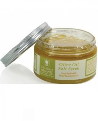  ABSOLUTE ORGANIC Organiczny peeling scrub solny z oliwą z oliwek  - 420 ml  - Apteka internetowa Melissa  