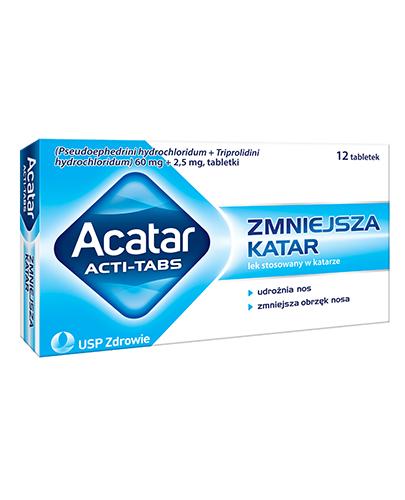 ACATAR ACTI-TABS - 12 tabl. - Apteka internetowa Melissa