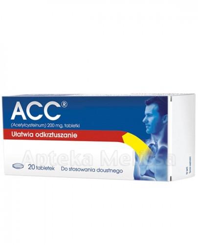 ACC 200 mg - 20 tabl. - Apteka internetowa Melissa
