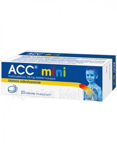 ACC MINI 100 mg - 20 tabl. mus.