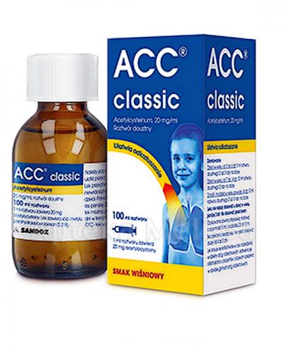  ACC CLASSIC (ACC MINI) Roztwór doustny o smaku wiśniowym 2 mg/1 ml - 100 ml - Apteka internetowa Melissa  