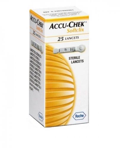 ACCU-CHEK SOFTCLIX Lancety - 25 sztuk - Apteka internetowa Melissa