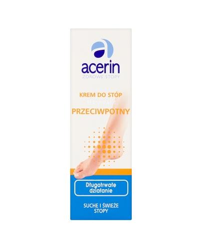ACERIN PERSPIRANT Krem przeciwpotny do stóp - 75 ml - Apteka internetowa Melissa