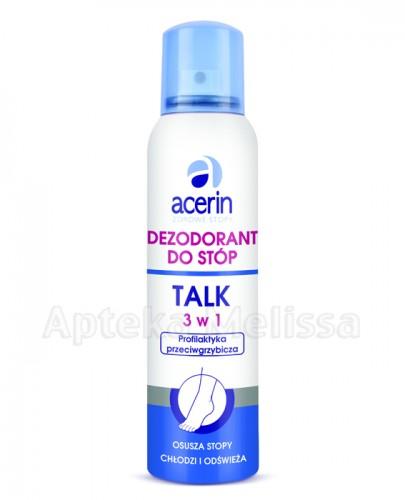  ACERIN TALK 3w1 Dezodorant do stóp o działaniu osuszającym i przeciwgrzybiczym,150 ml, cena, opinie, właściwości - Apteka internetowa Melissa  