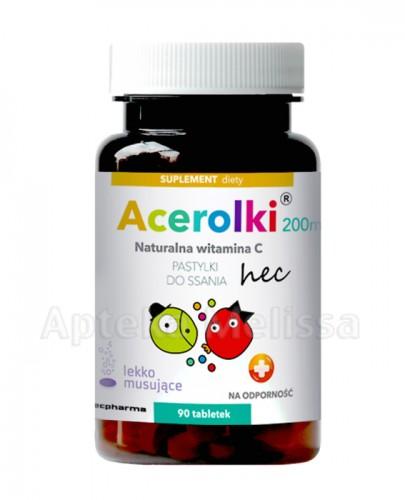 ACEROLKI Naturalna witamina C - 90 tabl. - Apteka internetowa Melissa