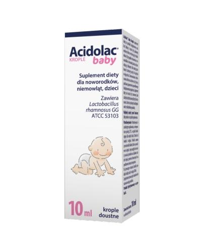  Acidolac baby krople - 10 ml - cena, opinie, składniki - Apteka internetowa Melissa  