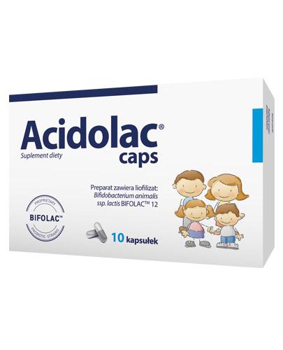ACIDOLAC CAPS - 10 kaps. - cena, opinie, dawkowanie - Apteka internetowa Melissa