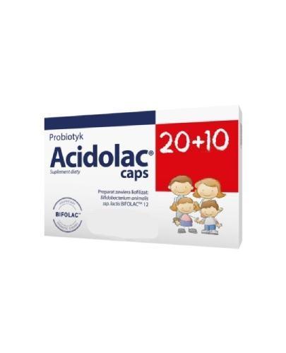  Acidolac caps, 30 kapsułek - Apteka internetowa Melissa  