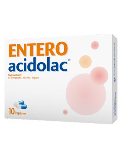 
                                                                          ACIDOLAC ENTERO 550 mg - 10 kaps. - Drogeria Melissa                                              