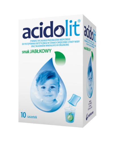 ACIDOLIT O smaku jabłkowym - 10 sasz.