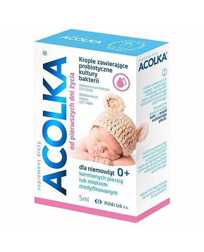  Acolka - 5 ml Na kolkę niemowlęcą - cena, opinie, wskazania - Apteka internetowa Melissa  