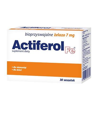 
                                                                          ACTIFEROL FE 7 mg - 30 sasz. - Drogeria Melissa                                              