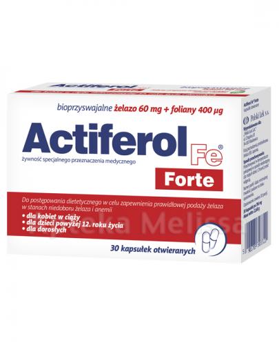 ACTIFEROL FE FORTE - 30 kaps. - Apteka internetowa Melissa