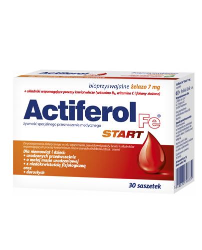 
                                                                          ACTIFEROL FE START 7 mg - 30 sasz. - Drogeria Melissa                                              