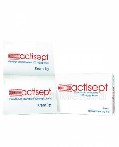 ACTISEPT Krem - 10 sasz. - Apteka internetowa Melissa