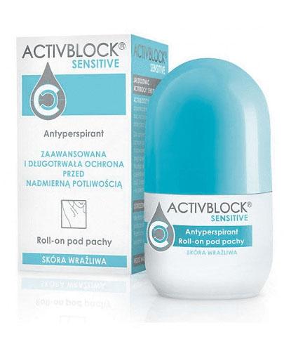 ACTIVBLOCK SENSITIVE Roll-on - 25 ml - Apteka internetowa Melissa