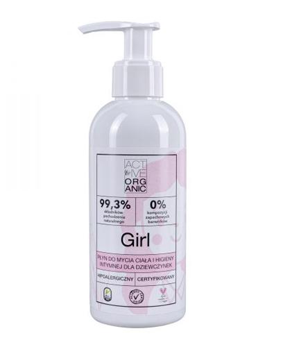  ACTIVE ORGANIC GIRL Płyn do mycia ciała dla dziewczynek - 200 ml - cena, opinie, właściwości  - Apteka internetowa Melissa  