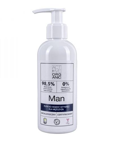  ACTIVE ORGANIC MAN Płyn do higieny intymnej dla mężczyzn - 200 ml - cena, opinie, właściwości  - Apteka internetowa Melissa  