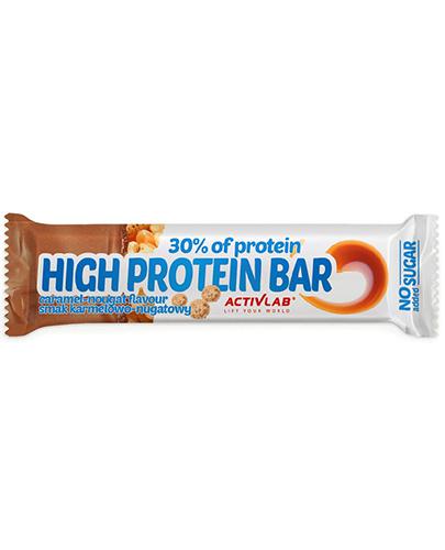  Activlab High Protein Bar smak nugatowo - karmelowy - 49 g - cena, opinie, właściwości - Apteka internetowa Melissa  