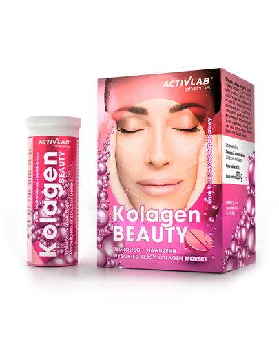 ACTIVLAB Kolagen Beauty o smaku truskawkowo-rabarbarowym - 20 tab. mus. - Apteka internetowa Melissa