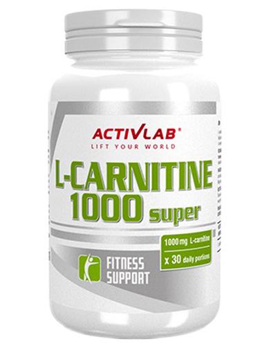  ActivLab L-Carnitine 1000 Super - 30 kaps. - cena, opinie, dawkowanie - Apteka internetowa Melissa  