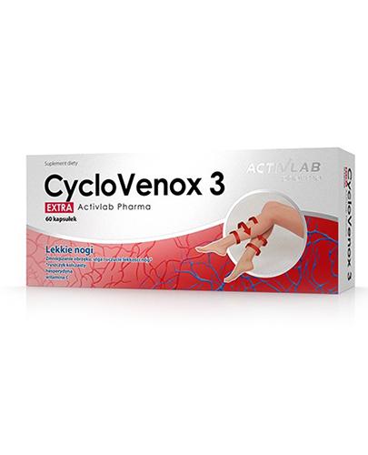  Activlab Pharma CycloVenox 3 Extra - 30 kaps. - cena, opinie, właściwości - Apteka internetowa Melissa  